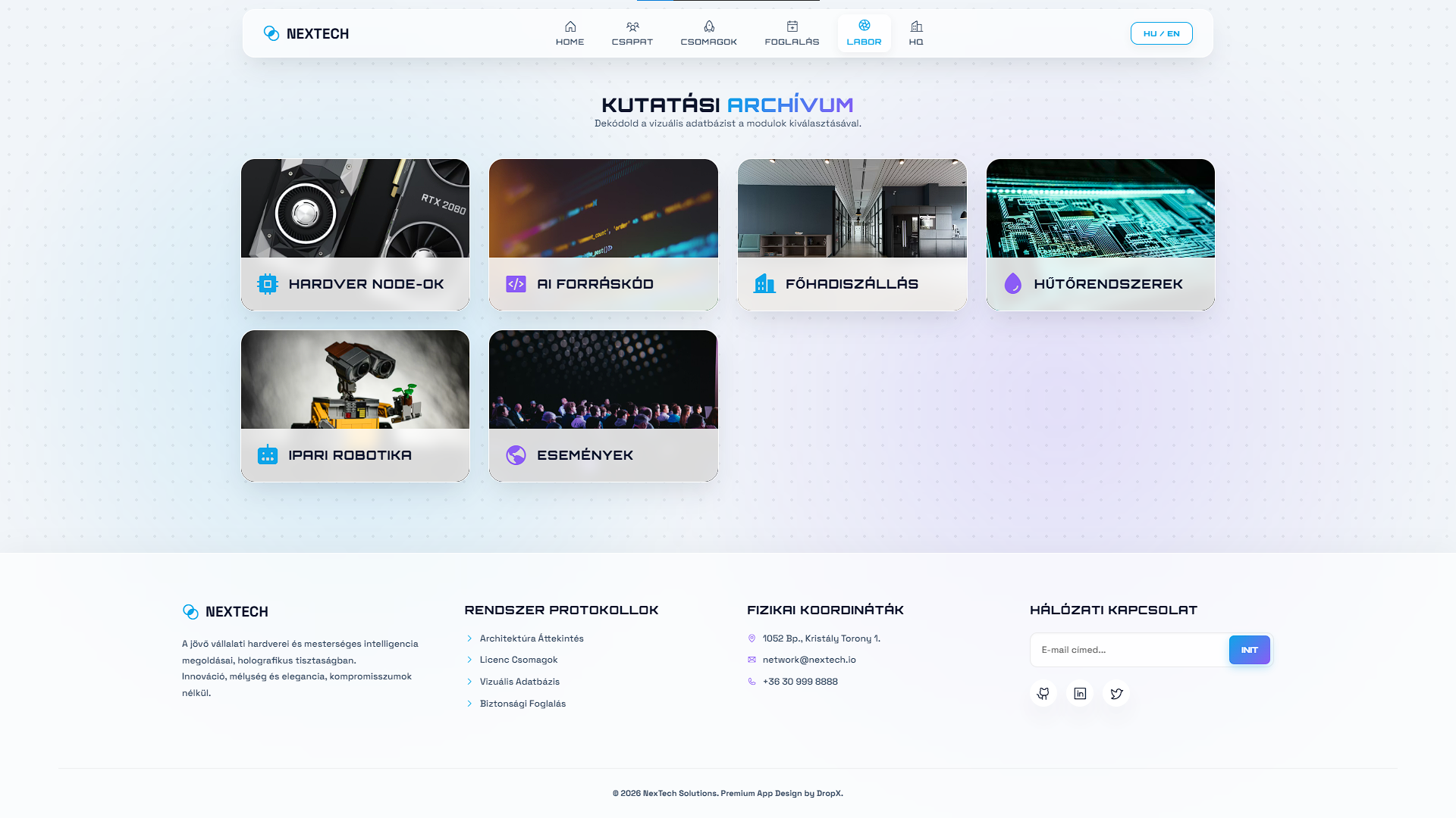 [ 4 ] NextTech App Style (Látványterv)